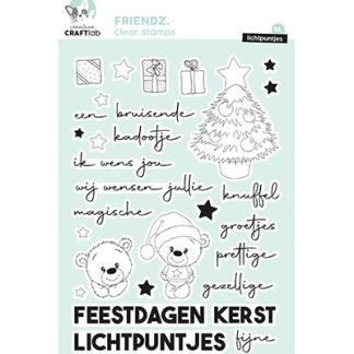 CCL Clear Stamp Lichtpuntjes Friendz nr.510