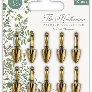 Craft Consortium The Herbarium Trowels Metal Charms