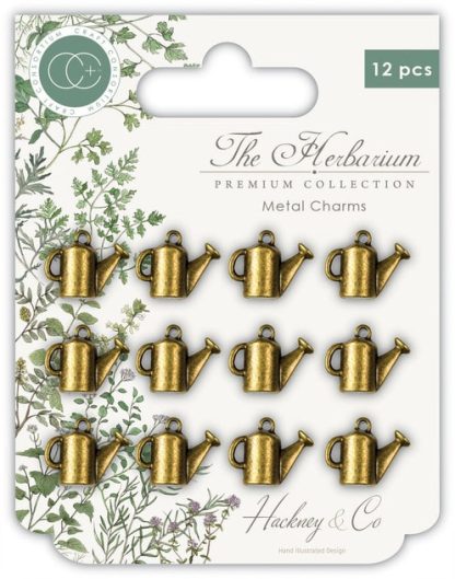 Craft Consortium The Herbarium Watering Can Metal Charms