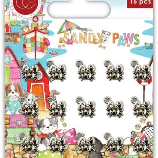 Craft Consortium Sandy Paws Little Crabs Metal Charms