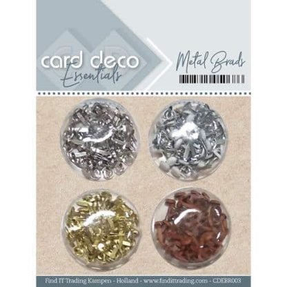 Card Deco Essentials - Metal Brads