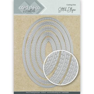 Card Deco Essentials Cutting Dies Stitch Ellipse