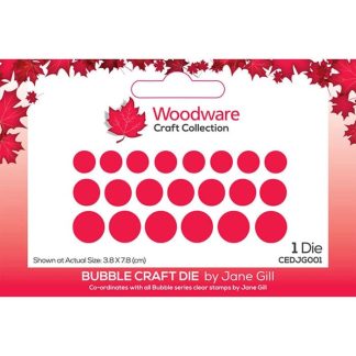 Woodware  Craft die Bubble