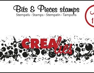 Bits & Pieces stempel no. 169, Grunge cirkels (langwerpig)