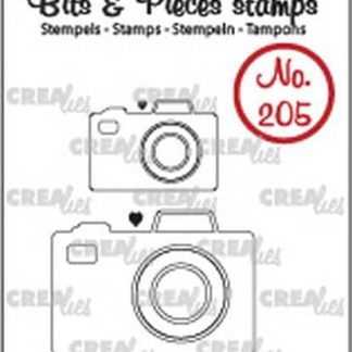 Bits & Pieces stempel no. 205- 2x Camera