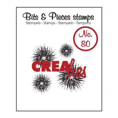 Bits & Pieces stempel no. 80 4x extra grunge circles