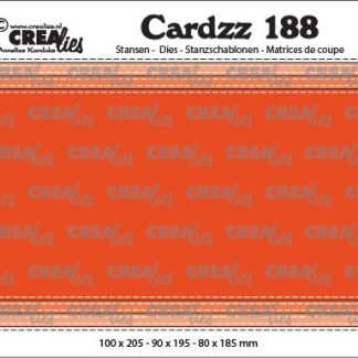 Cardzz stansen no. 188- Slimline H- Ticket