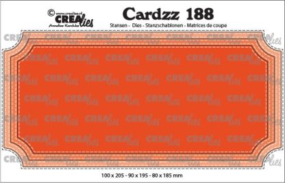 Cardzz stansen no. 188- Slimline H- Ticket