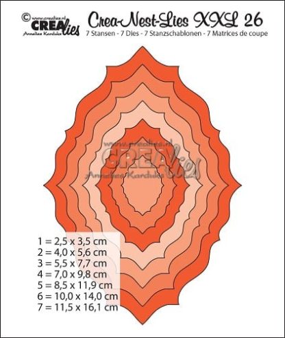 Crea-Nest-Lies XXL stansen no. 26