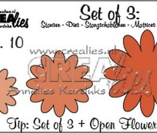 Crealies Flowers Small no. 10 stans
