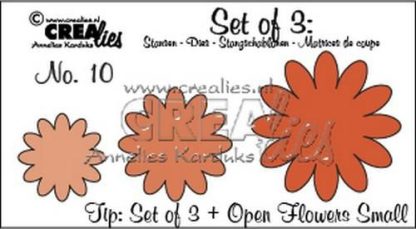 Crealies Flowers Small no. 10 stans
