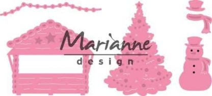 Marianne D Collectable Village decoratie set 5