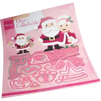 Marianne Design Collectable, Eline's Santa & Mrs Claus