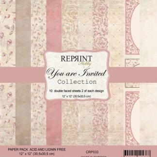 Reprint You Are Invited Collection 30.5*30.5cm paperpack