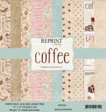 Reprint Coffee Collection 30.5*30.5cm paperpack