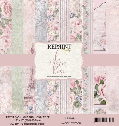 Reprint La vie en Rose collection 30.5*30.5cm paperpack