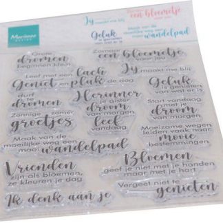 Clear Stamps, Droom en geniet