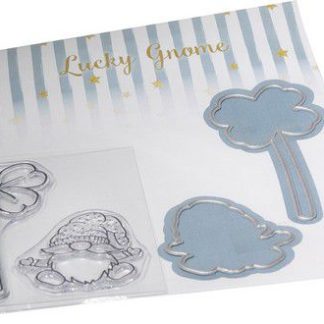 Marianne D Clear Stamp & die set - Lucky Gnome