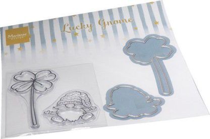 Marianne D Clear Stamp & die set - Lucky Gnome