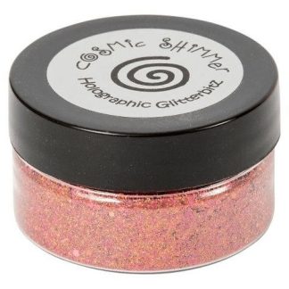 Cosmic Shimmer Glitterbitz Holographic Coral Red 25ml