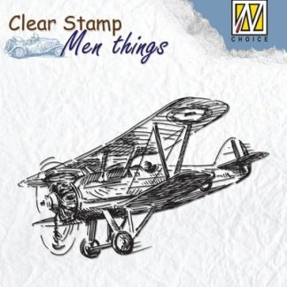 Clear stamps - Men things - Aeroplane