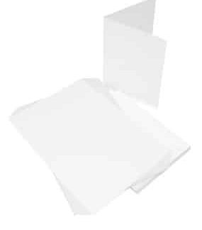Craft UK Cards & Envelopes 12,7x17,78cm White
