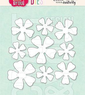 Cutting Die - Small Flowers - set 2