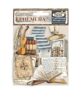 Stamperia Vintage Library Ephemera (53pcs)