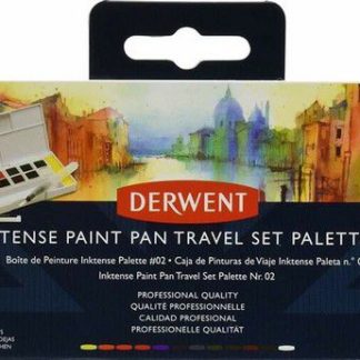Derwent Inktense Paint Pan Travel Set #02 12 kleuren