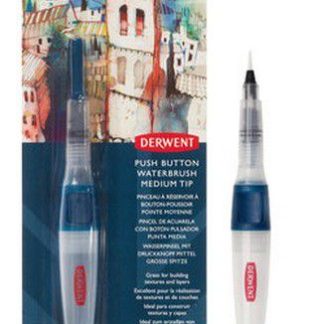 Derwent Push Button Waterbrush Medium