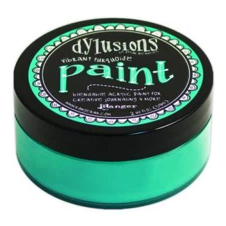 Ranger Dylusions Paint 59 ml - vibrant turquoise