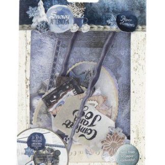 Studio Light Die Cut Paper Set Snowy Afternoon nr.656