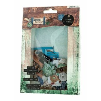 Die Cut Paper Set Contents nr.646