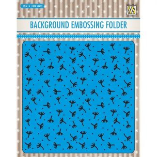 Nellie Snellen  Background Embossing Folders 150x150mm Fluf