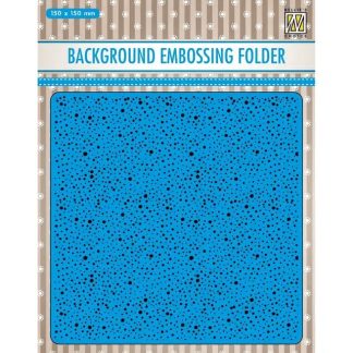 Nellie Snellen  Background Embossing Folders 150x150mm Dots