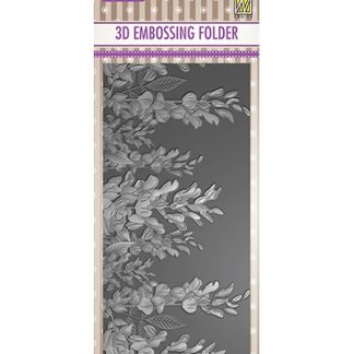 3D Embossing folders, Slim-line Flowers Lupins