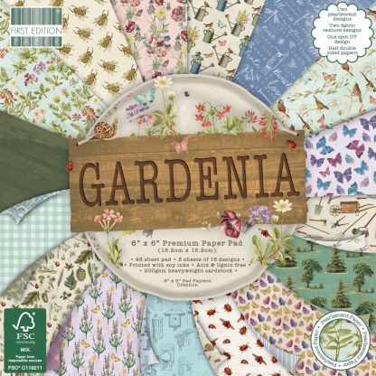 First Edition Gardenia 6x6 Inch Paper Pad