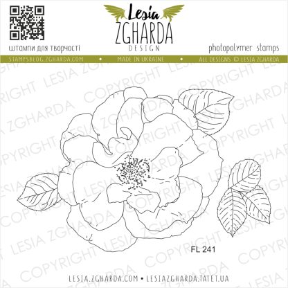 Stamp Set ""Beautiful Rose""