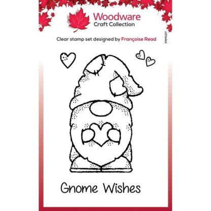 Woodware âClear singles stempel Little gnome