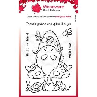 Woodware âClear stamp singles Forest gnome