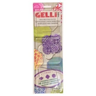 gelli set octagon-quatrefoil-diamond