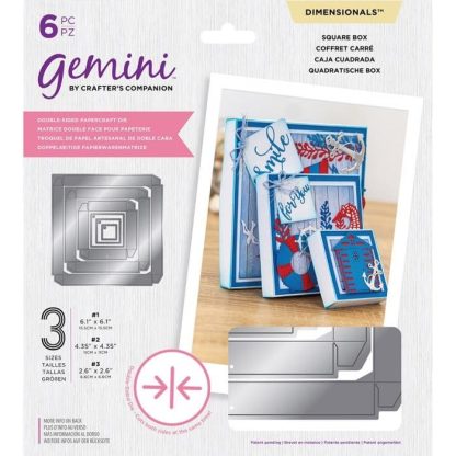 Gemini Double-Sided Dies Square Box