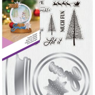 Stamp & Die Snow Globe