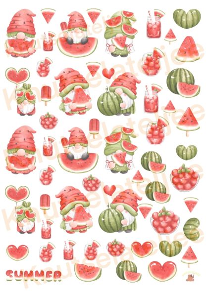 Gnomes Watermeloen 3