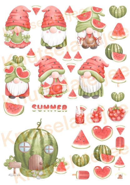 Gnomes Watermeloen 4