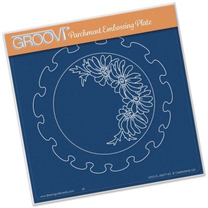 Frilly Circles Groovi - Plate A5