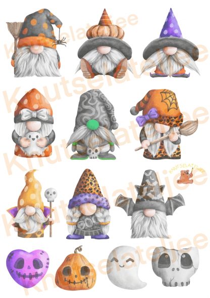 Halloween gnomes 1