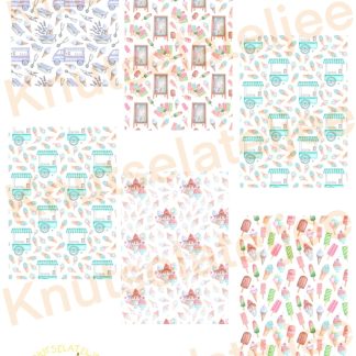 Ijsje pattern papier