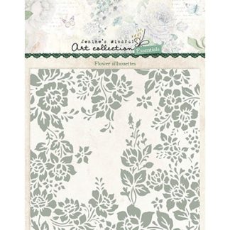 JMA Embossing Folder Flower silhouettes Essentials nr.09