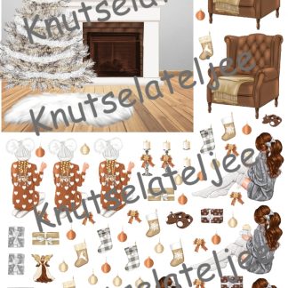 Kerstset 2 vierkant